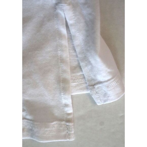 NFL Team Apparel 047-21-7785 Women’s Sz Large White Patriots Long Sleeve T-Shirt - Picture 5 of 7